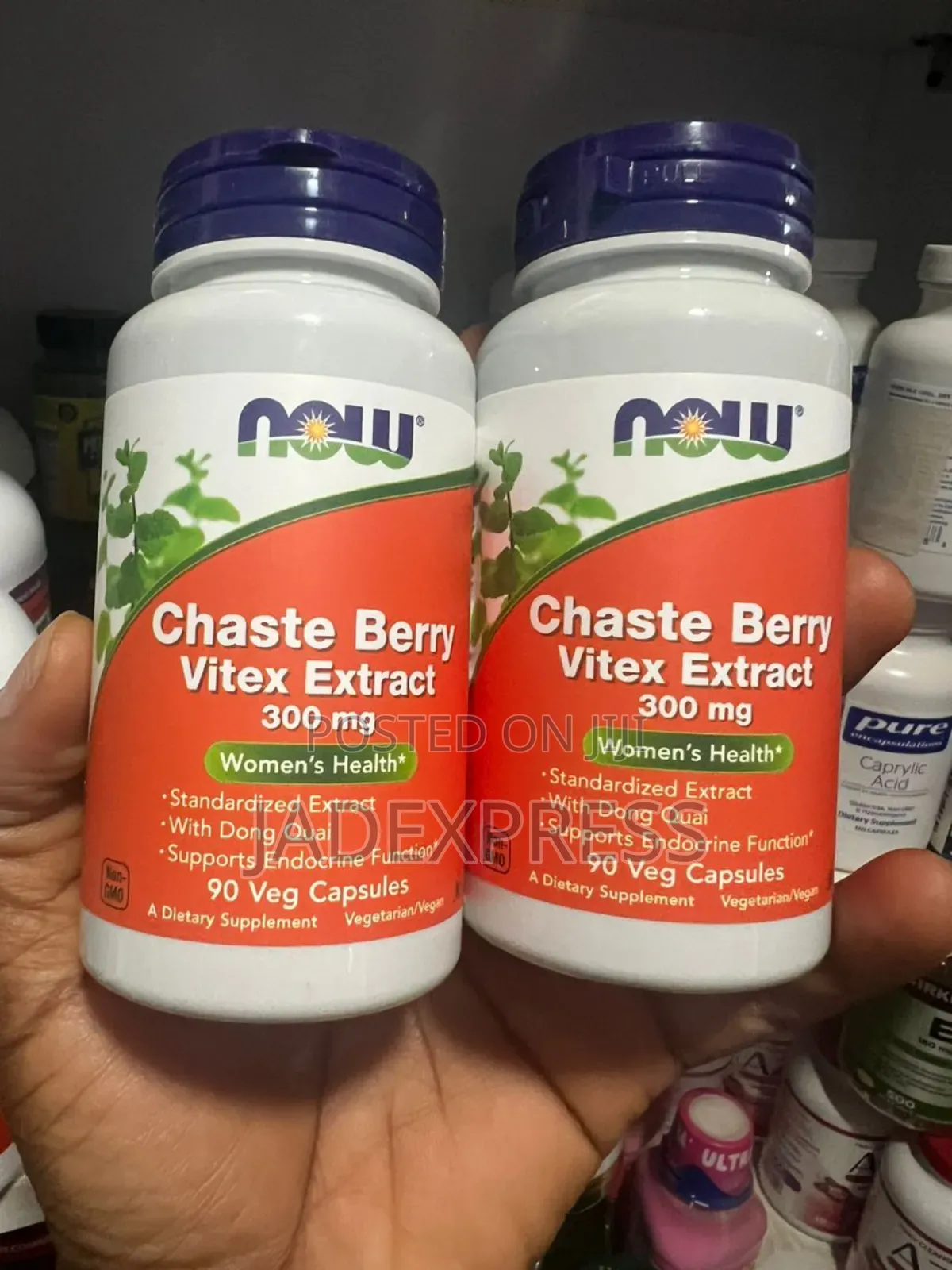 Now Chaste Berry Vitex Extract 300mg