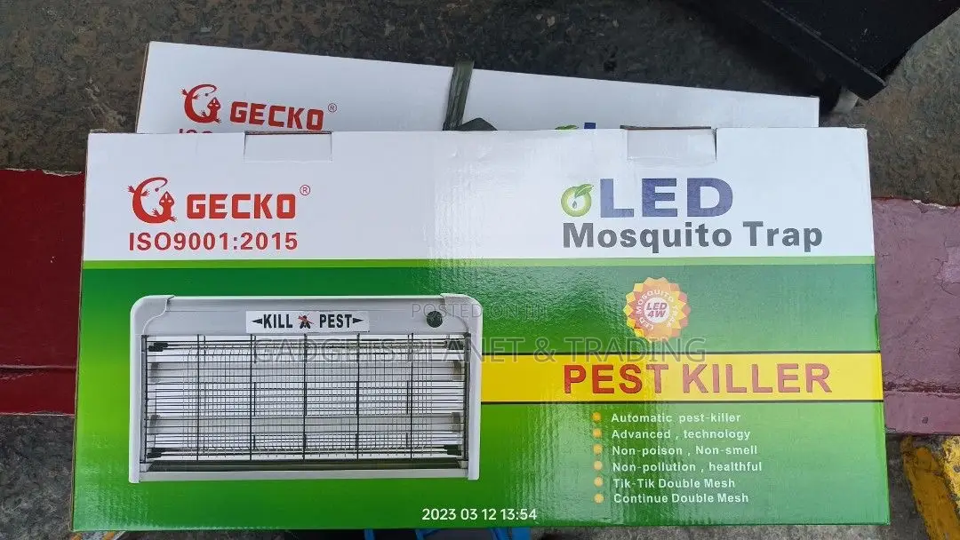 Gecko Mosquito Electric LED Pest Killer Trap Machine- LTM-4W