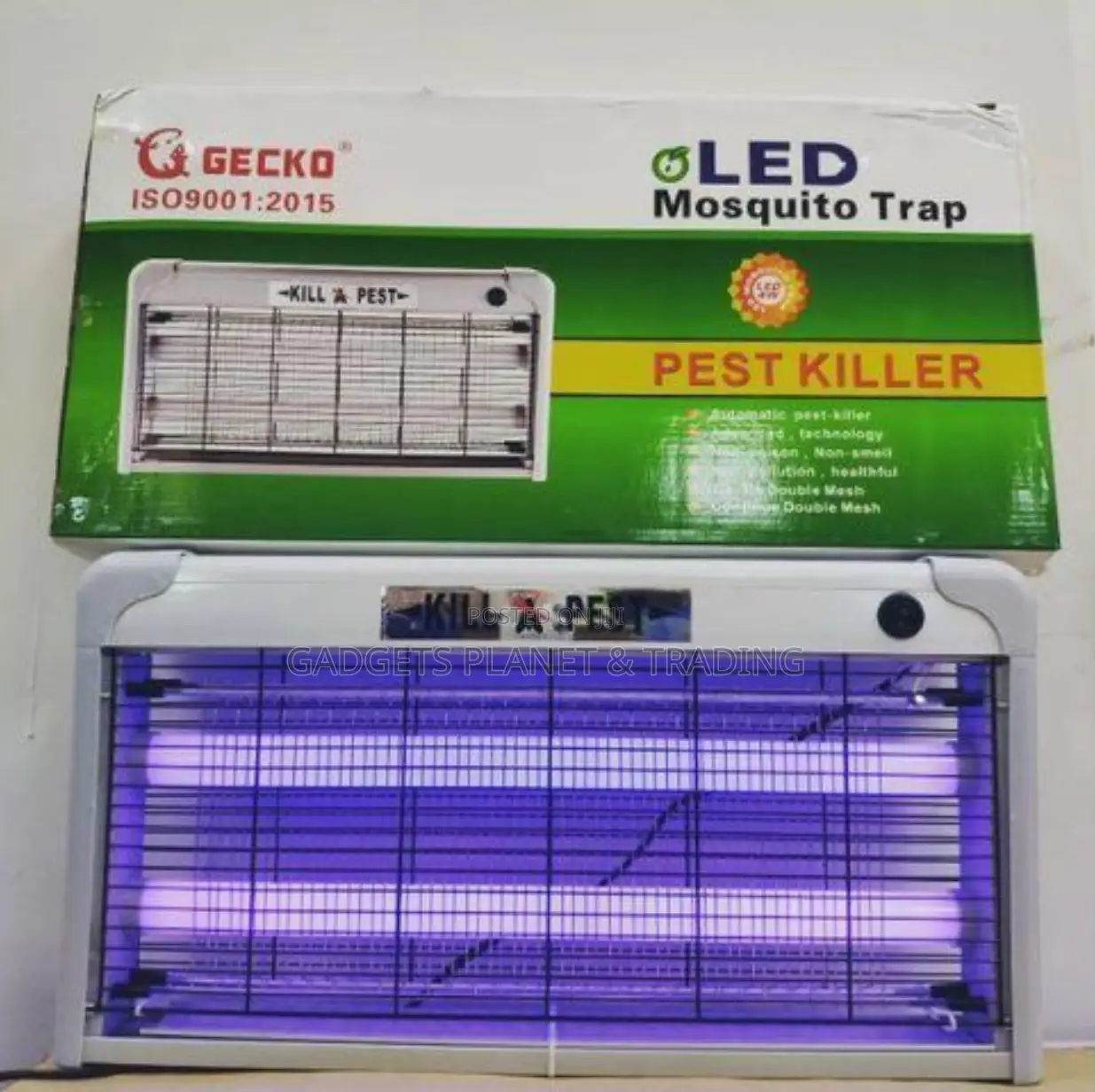 Gecko Mosquito Electric LED Pest Killer Trap Machine- LTM-4W