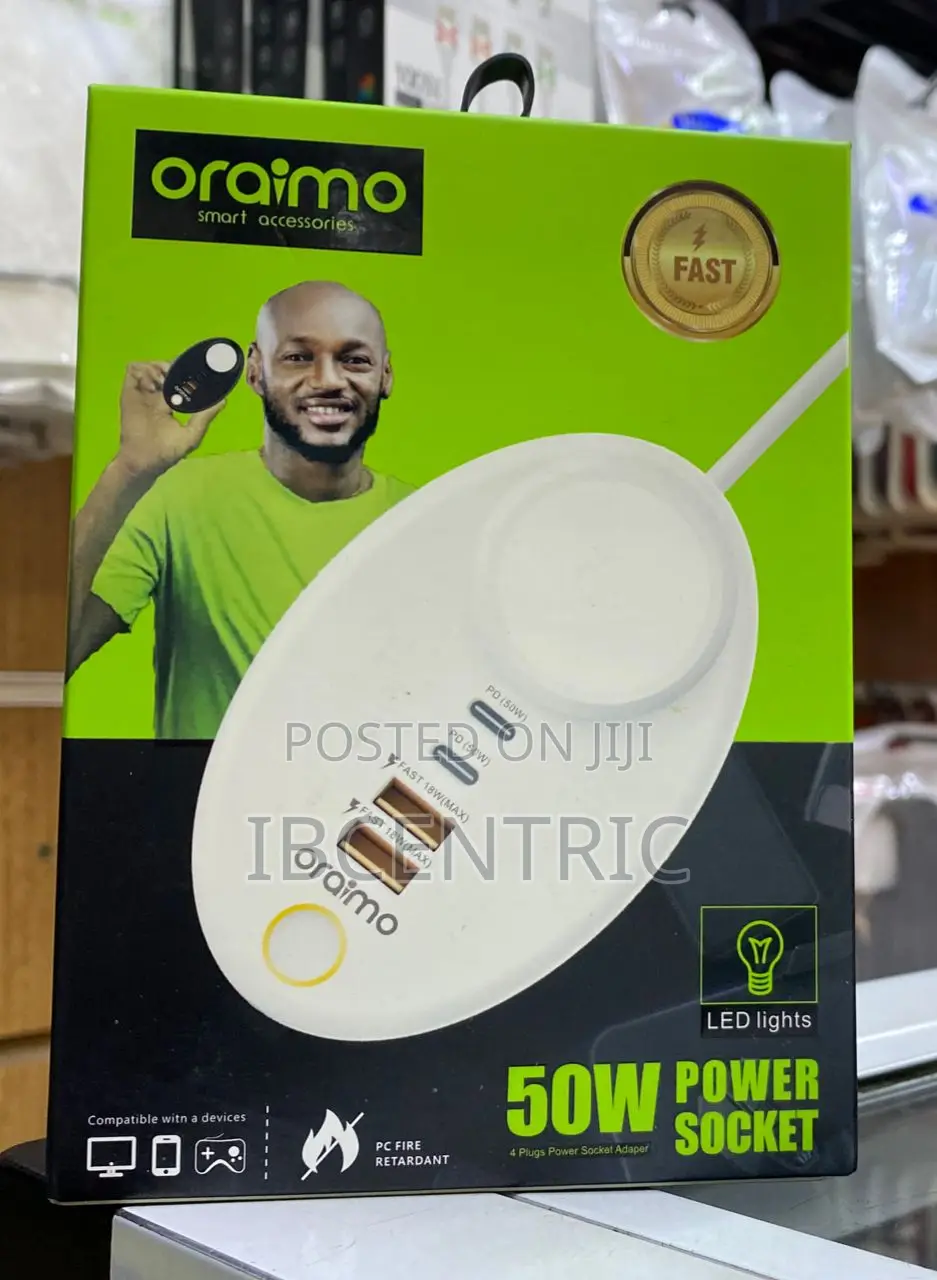 Oraimo 4 Plugs Power Adapter