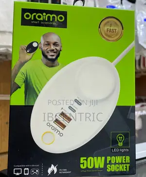 Oraimo 4 Plugs Power Adapter
