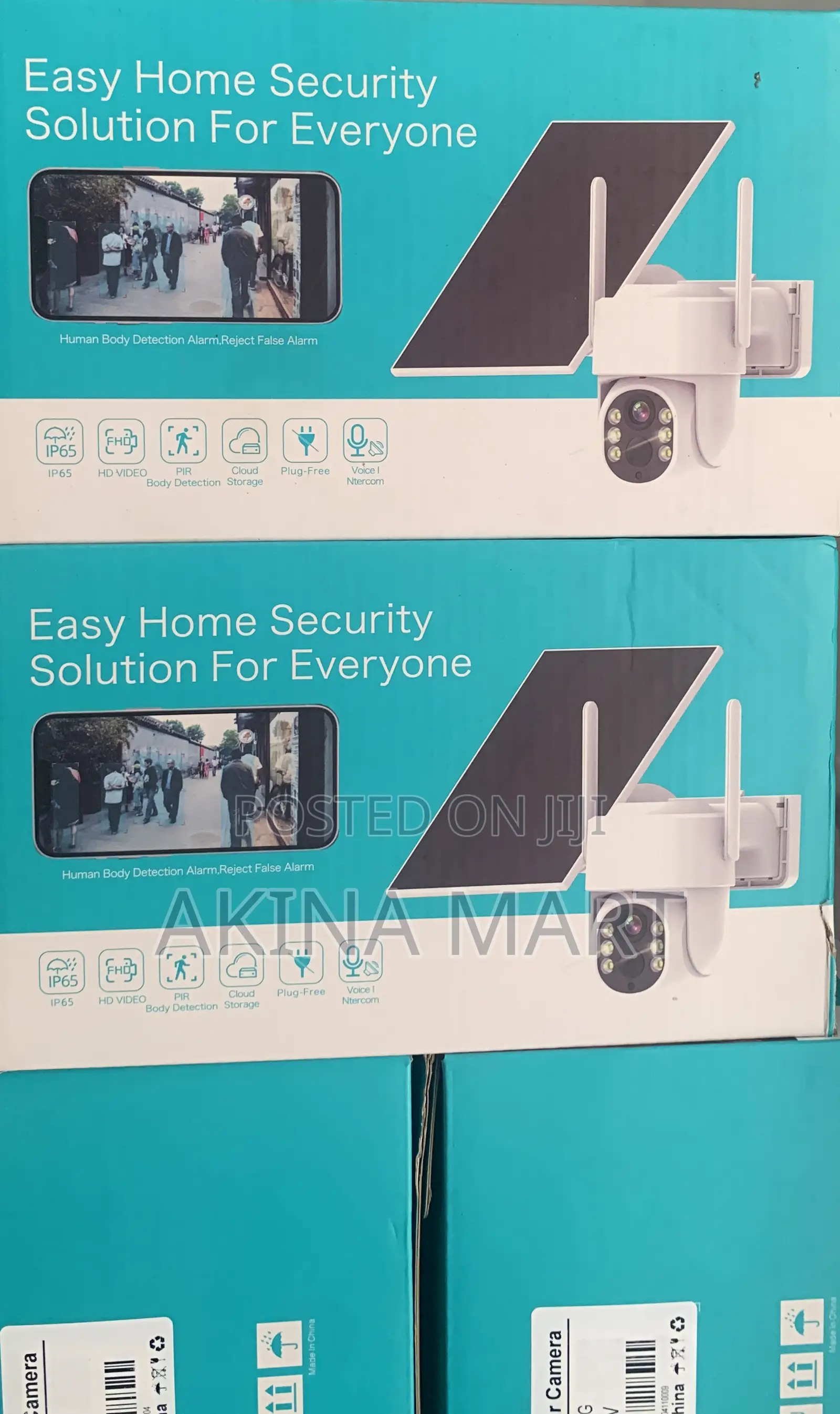 4g PTZ Solar Camera Solar Powered Smart Alarm Camera