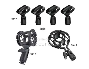 Universal Plastic Microphone Holders/Shock Mounts