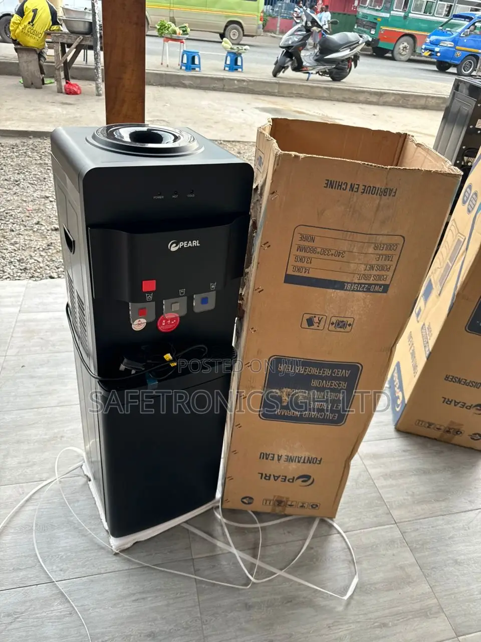 Sealed Pearl PWD-2215 FVCK (Black) Water Dispenser 