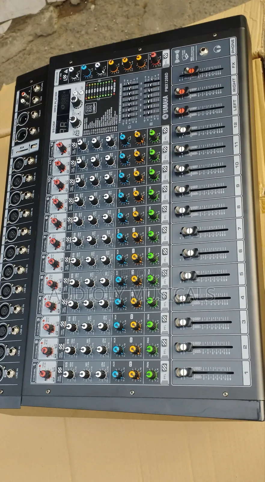 Yamaha 12channel Powered Mixer With Bluetooth
