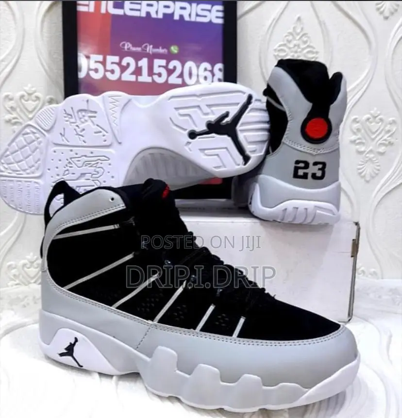 Jordan 9 Rethro High Top . Comes in Box .All Sizes Available