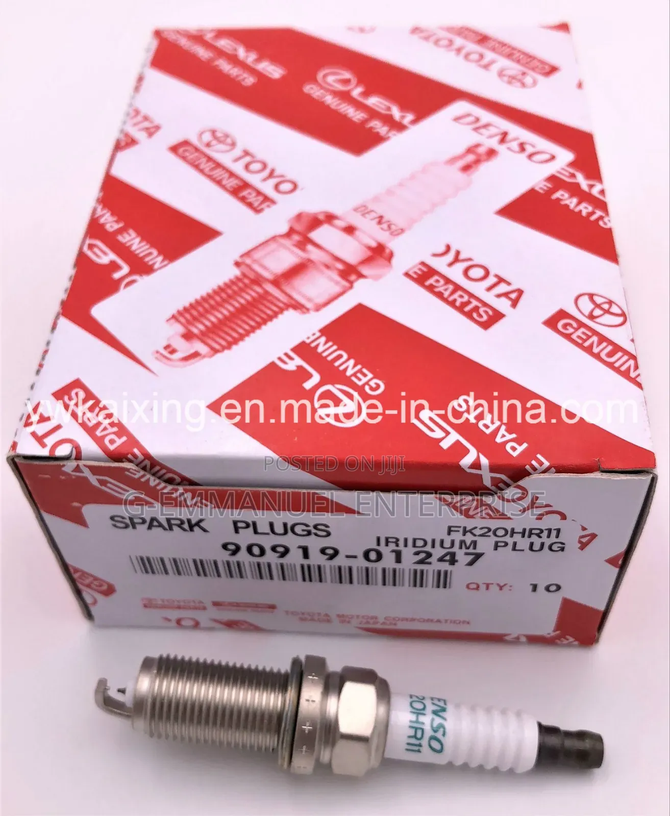 TOYOTA C-Hr Cruiser 2013-16 Spark Plugs Original Japan.