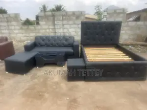 3in One Sofa Set With Bed Frame (Double Bed)