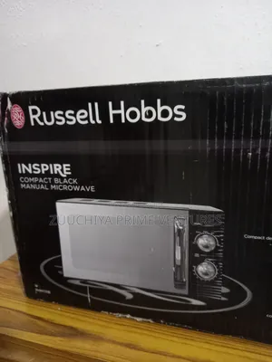 17.L Russell Hobbs Inspire Black Microwave From Uk 