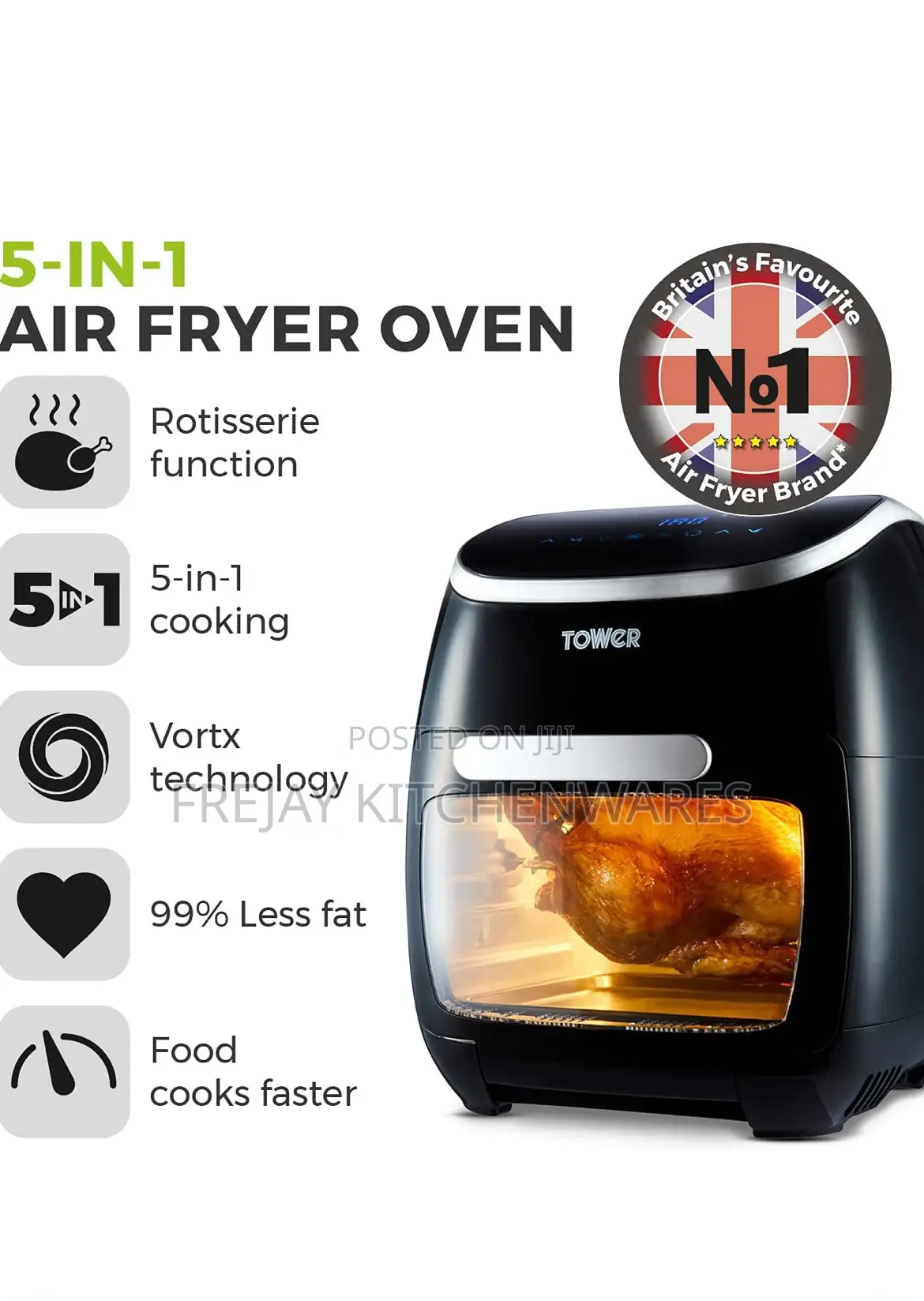 Tower 11L Airfryer Oven