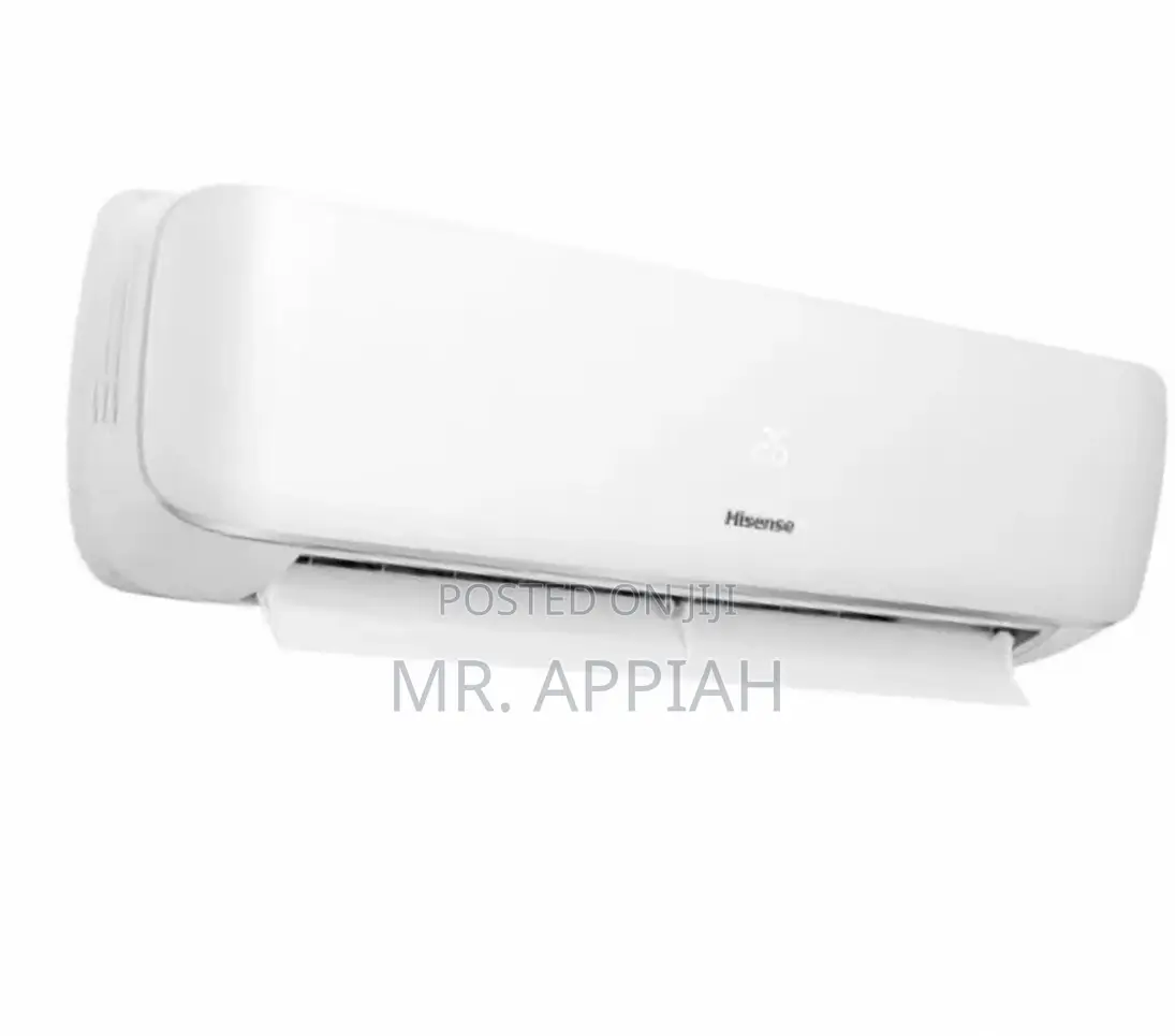 Split Type Hisense 1.5hp R410 Gas Electric Ac(White).