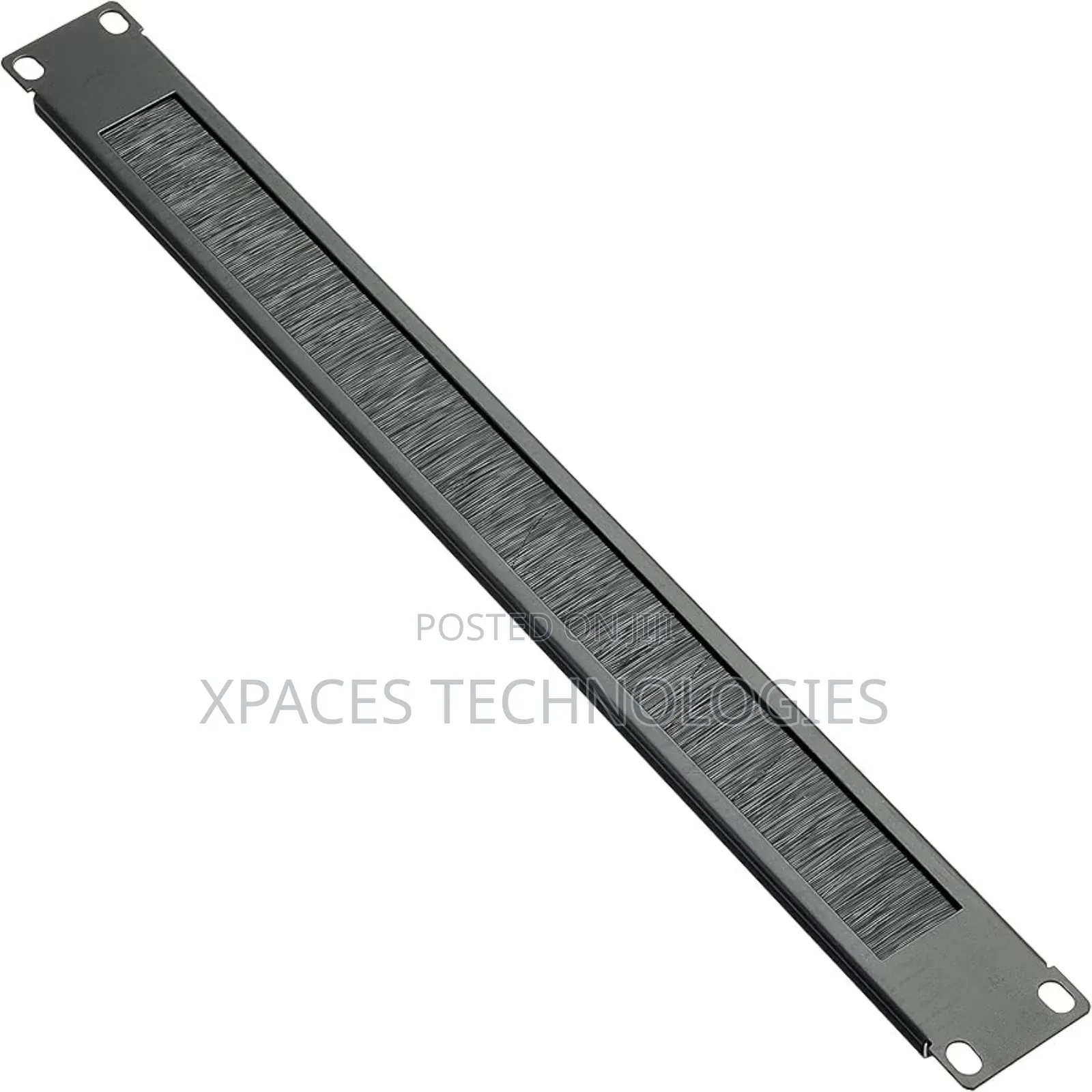19'' 1U Rack Mount Brush Plate, Rack Cable Management