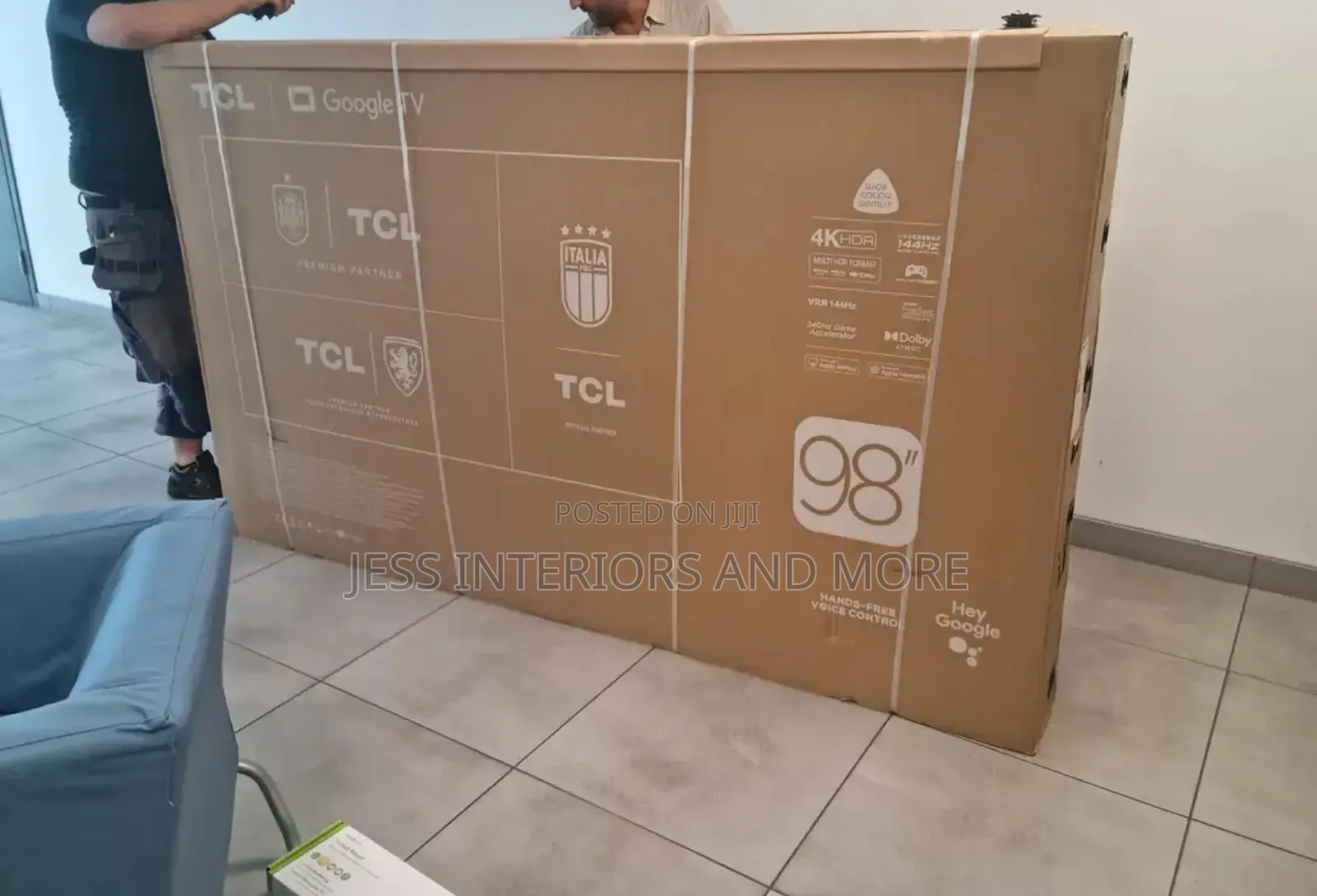 TCL 98" Class Uhd Qled Dolby Vision HDR Smart Google Tv