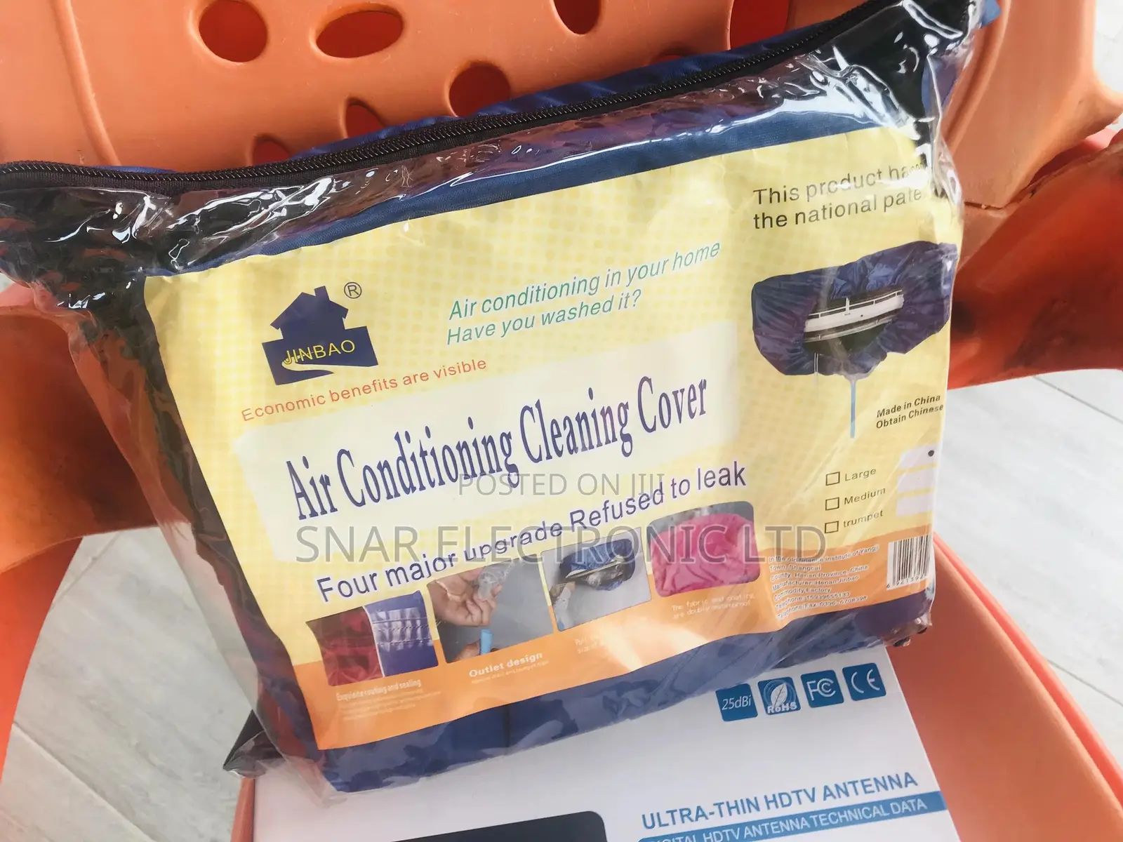 Nice Air Conditioning Cleaning Waterproof Cover Bag