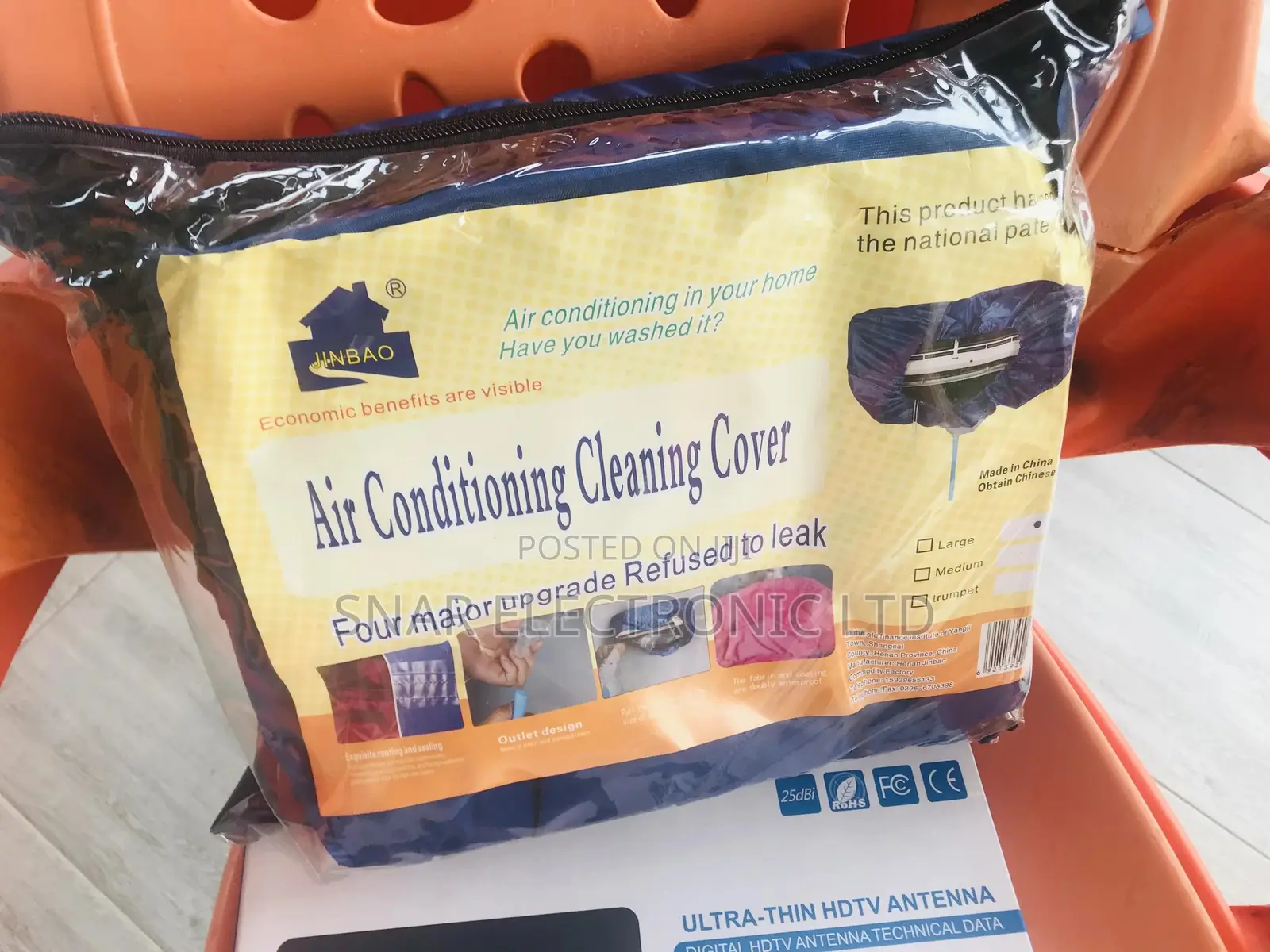 Nicely Air Conditioning Cleaning Waterproof Cover Bag