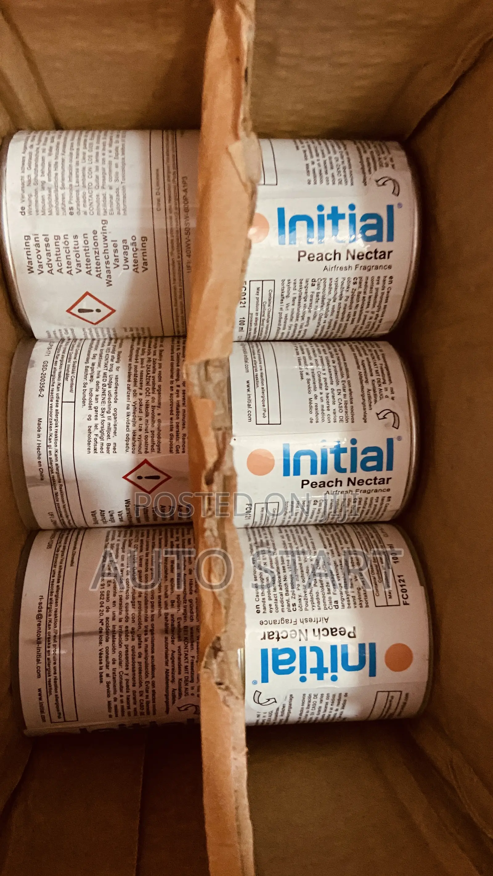 Initial Peach Nectar Air Fresh Fragrance