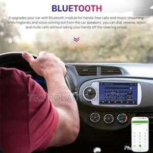 2012 Toyota Vitz Andriod Auto and Carplay System Radio