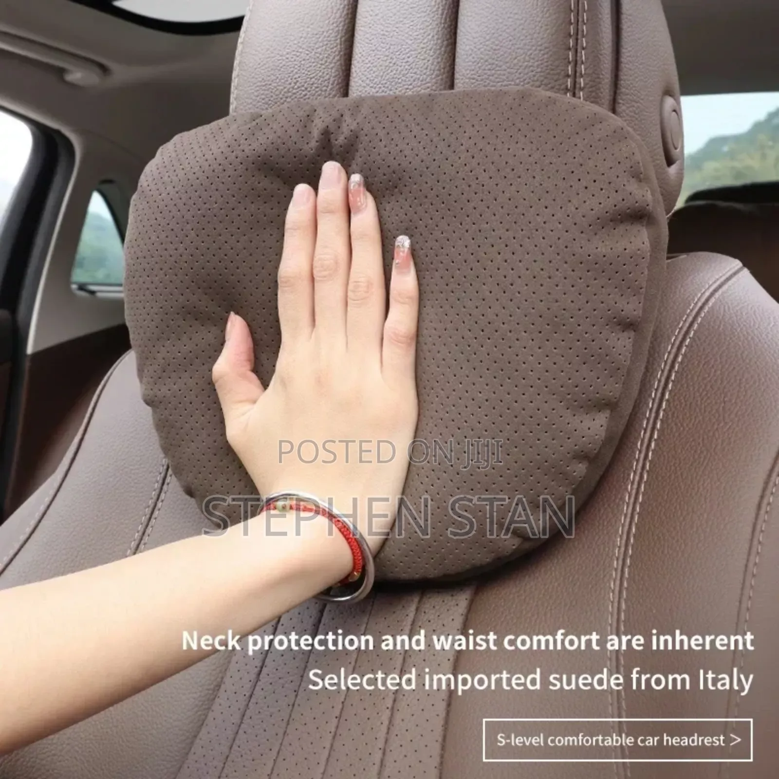 Car Lumbar Support Pillow Auto Neck and Waist K Pillow