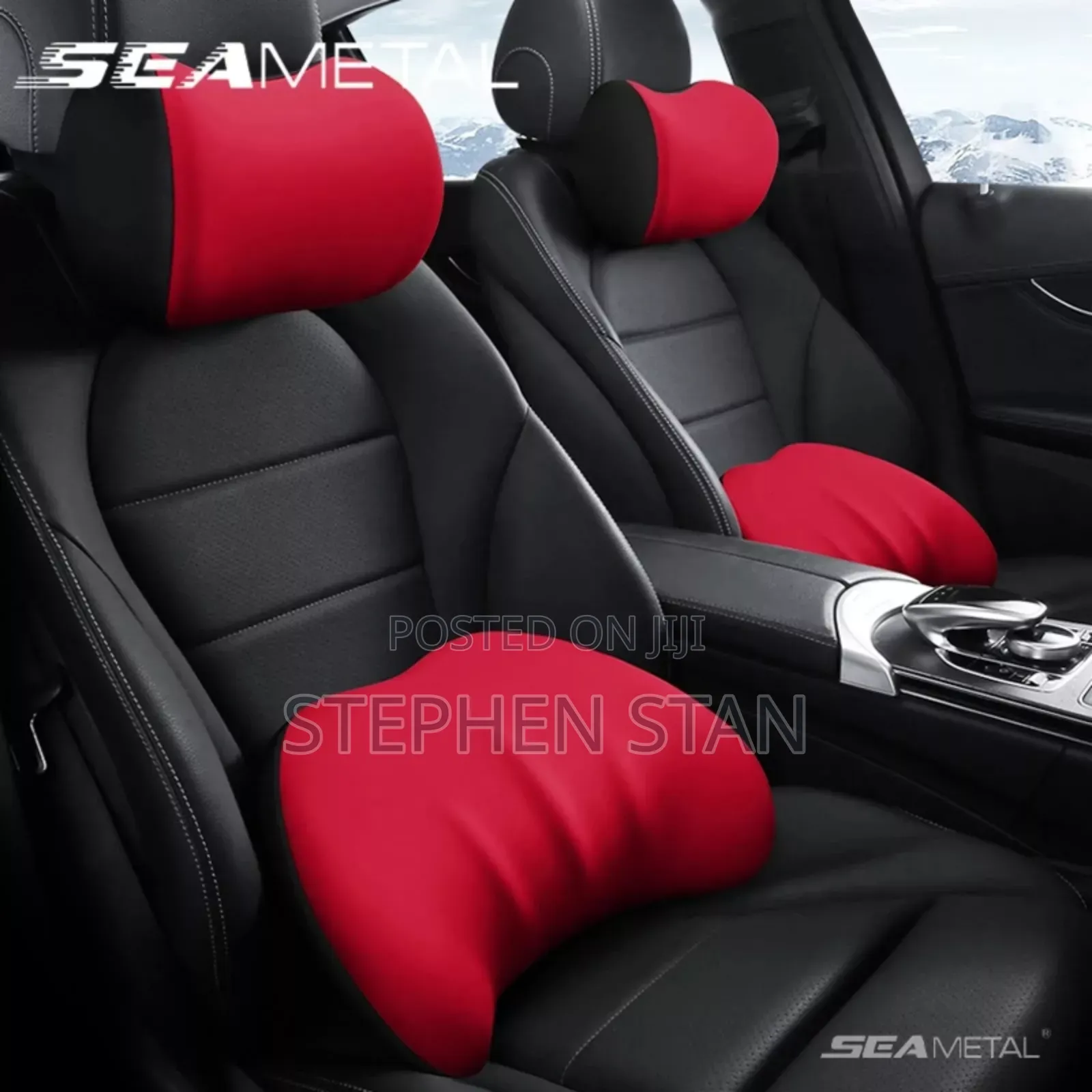 Car Lumbar Support Pillow Auto Neck and Waist K Pillow