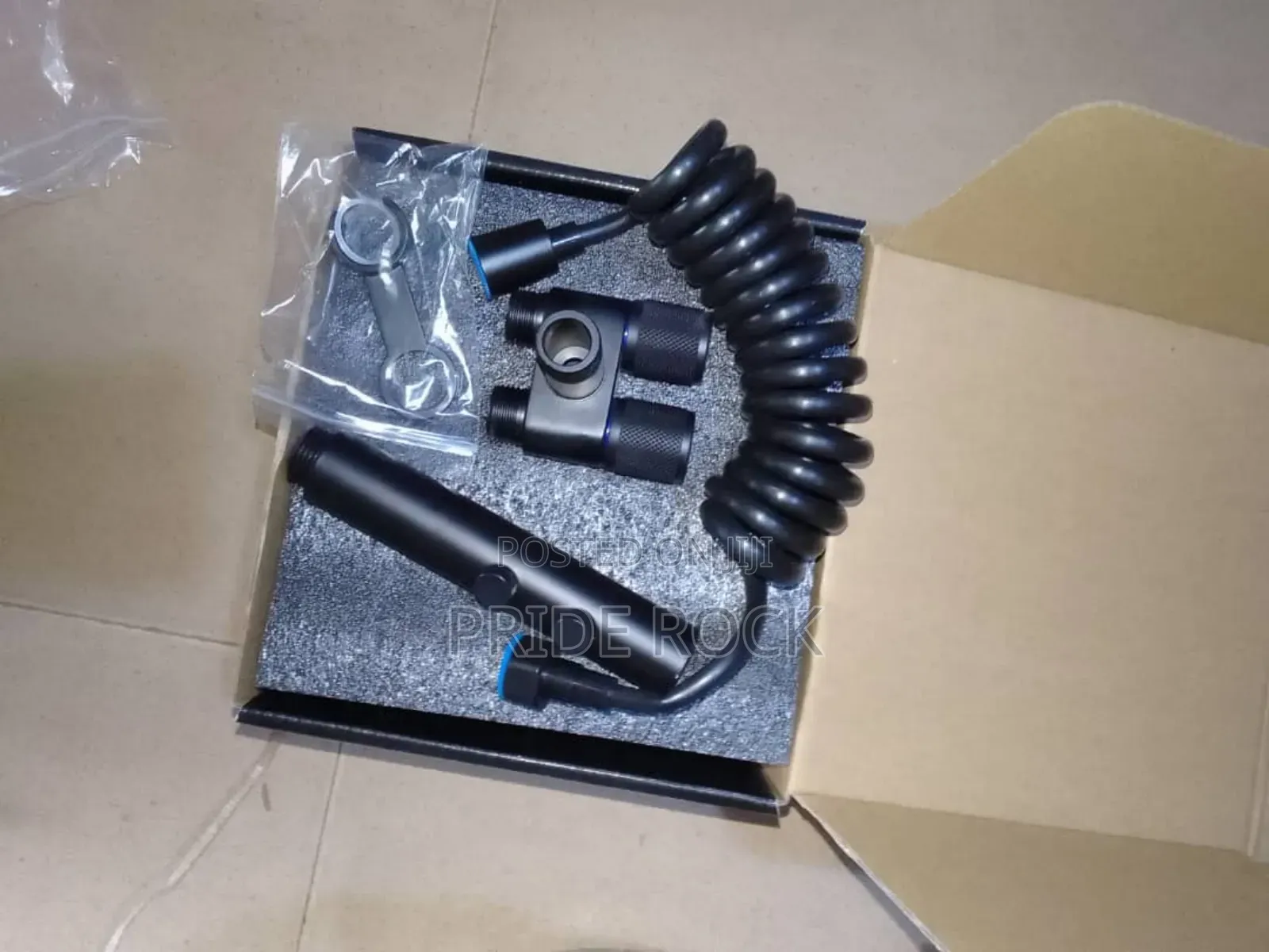 Two in One Angle Valve With Shattaf, Saloon Taptoilet Washer