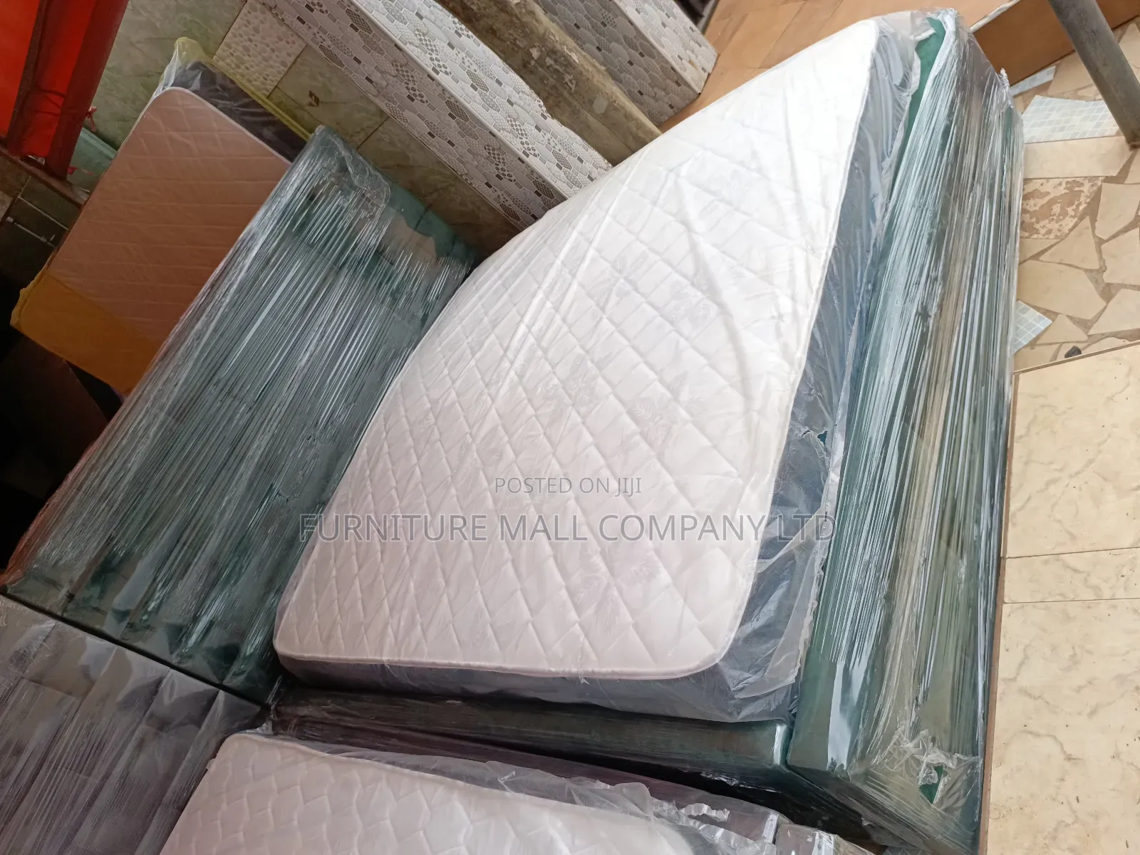 Sweet 72x75 Queen Frnecwith Orthopedic Mattress . Free