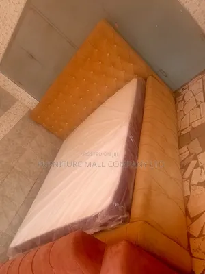 Elegant Queen Size Frame and It's Mattress. Free Delivery