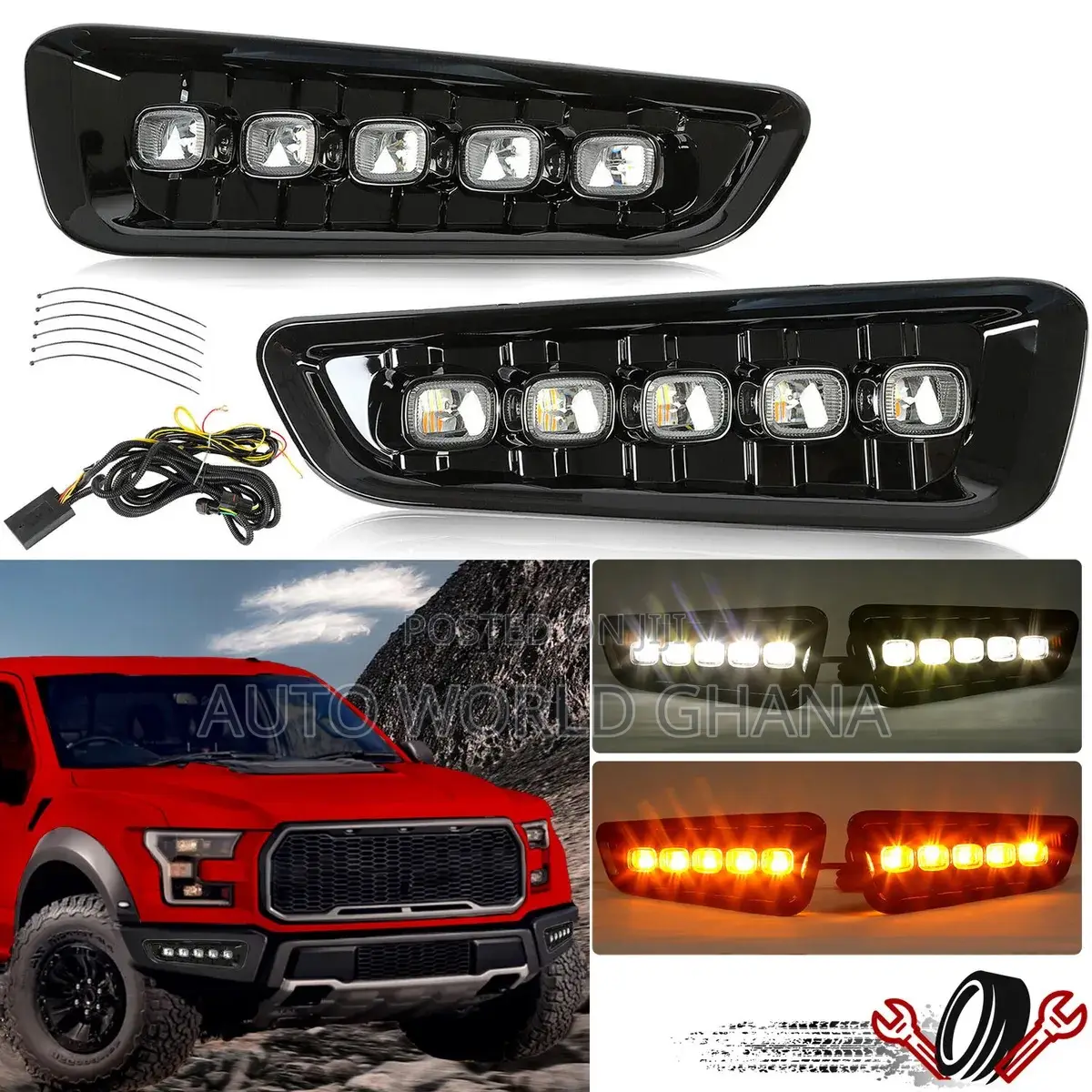 Ford F150 Raptor LED Fog Light 2015-2020