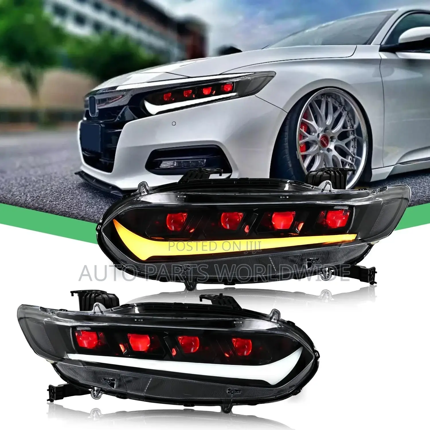 Honda Accord Headlight Full Led 2018-2022