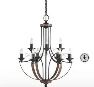Corbeille Nine Light Chandelier