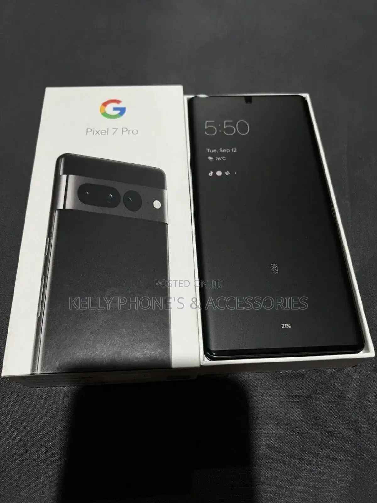 New Google Pixel 7 Pro 128 GB Black