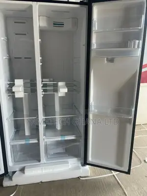 Zara Side by Side Refrigerator With Dispenser + Led Display