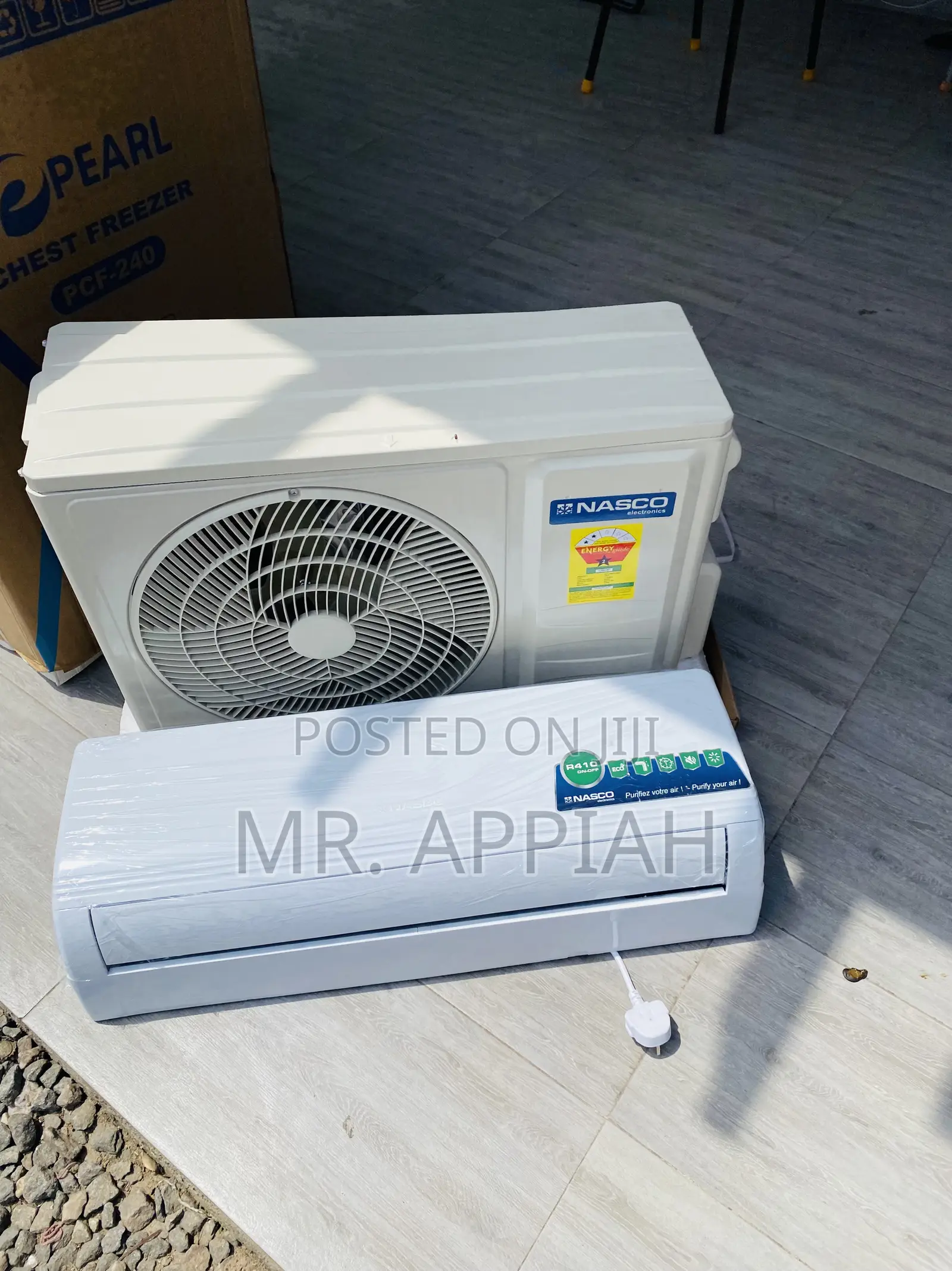 2.5hp Nasco Dual Inverter Air Conditioner(White).