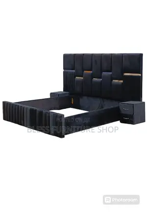 Queen Size Bed Frame With Side Drawers