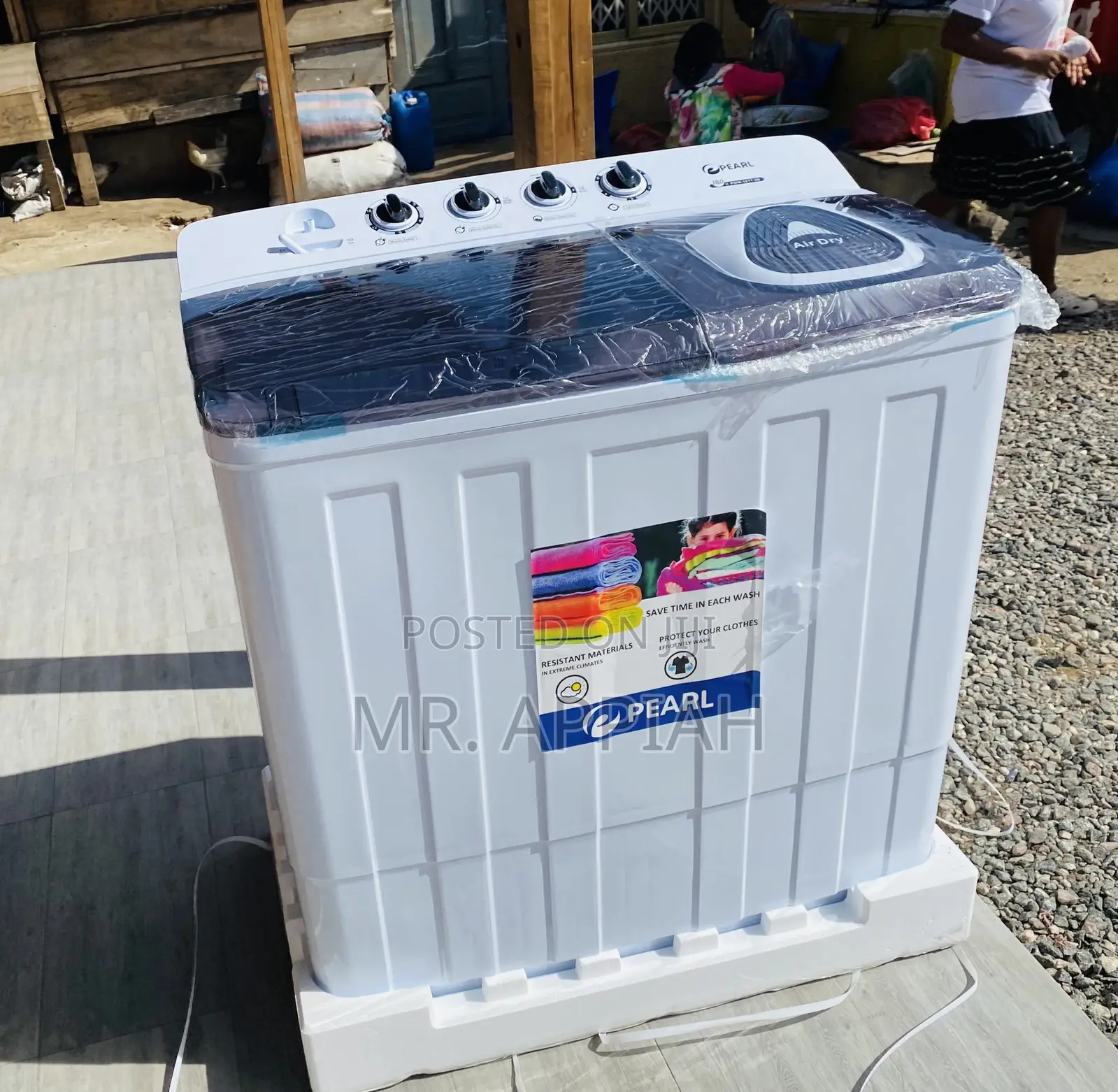 Energy Efficient Pearl18kg Twintub Electric Washing Machine