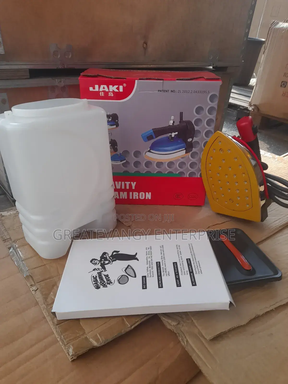 Brandnew Jaki Industrial Steam Iron