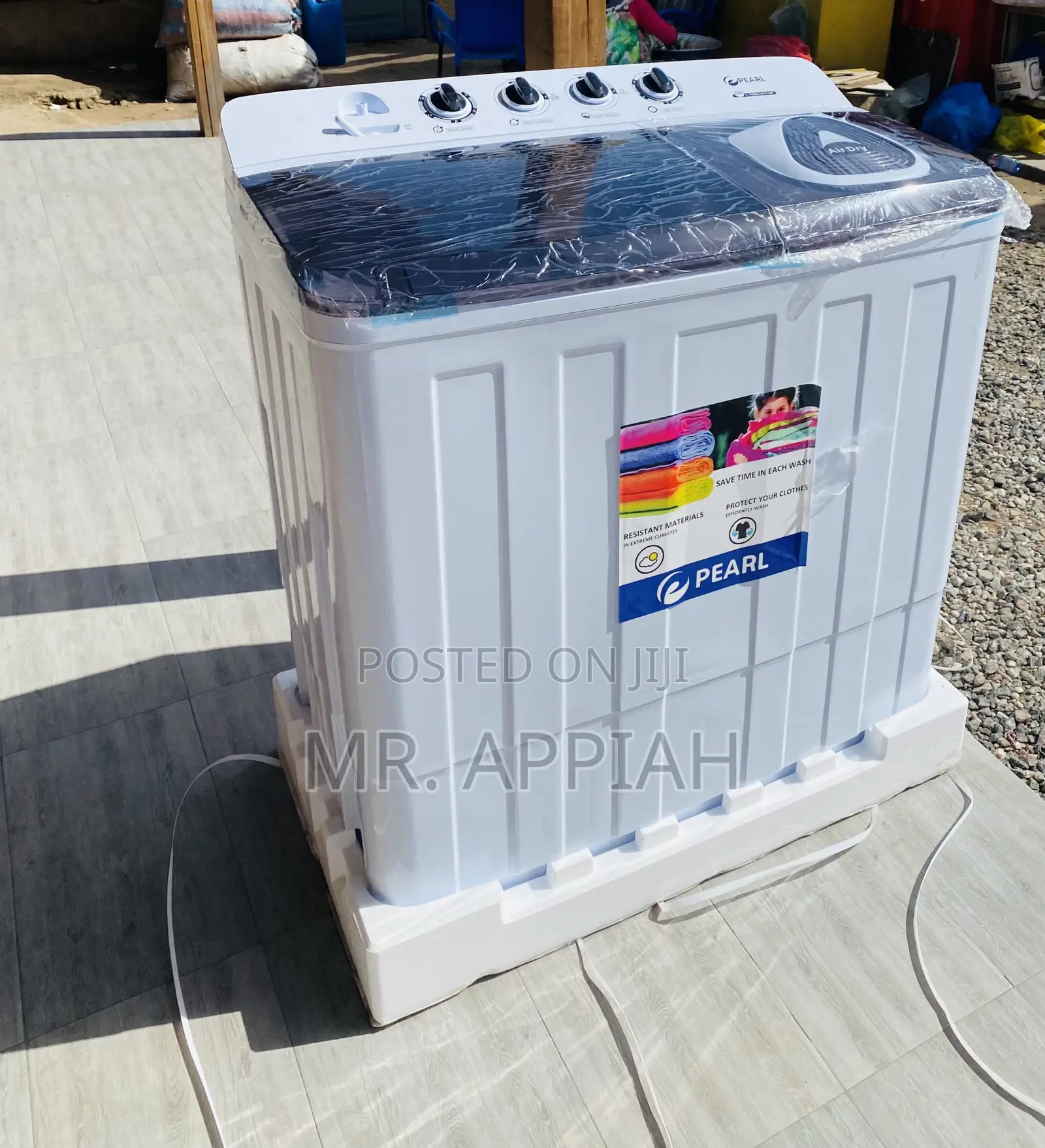 Reliable Pearl 18kg Twin Tub Electric Washing Machine.