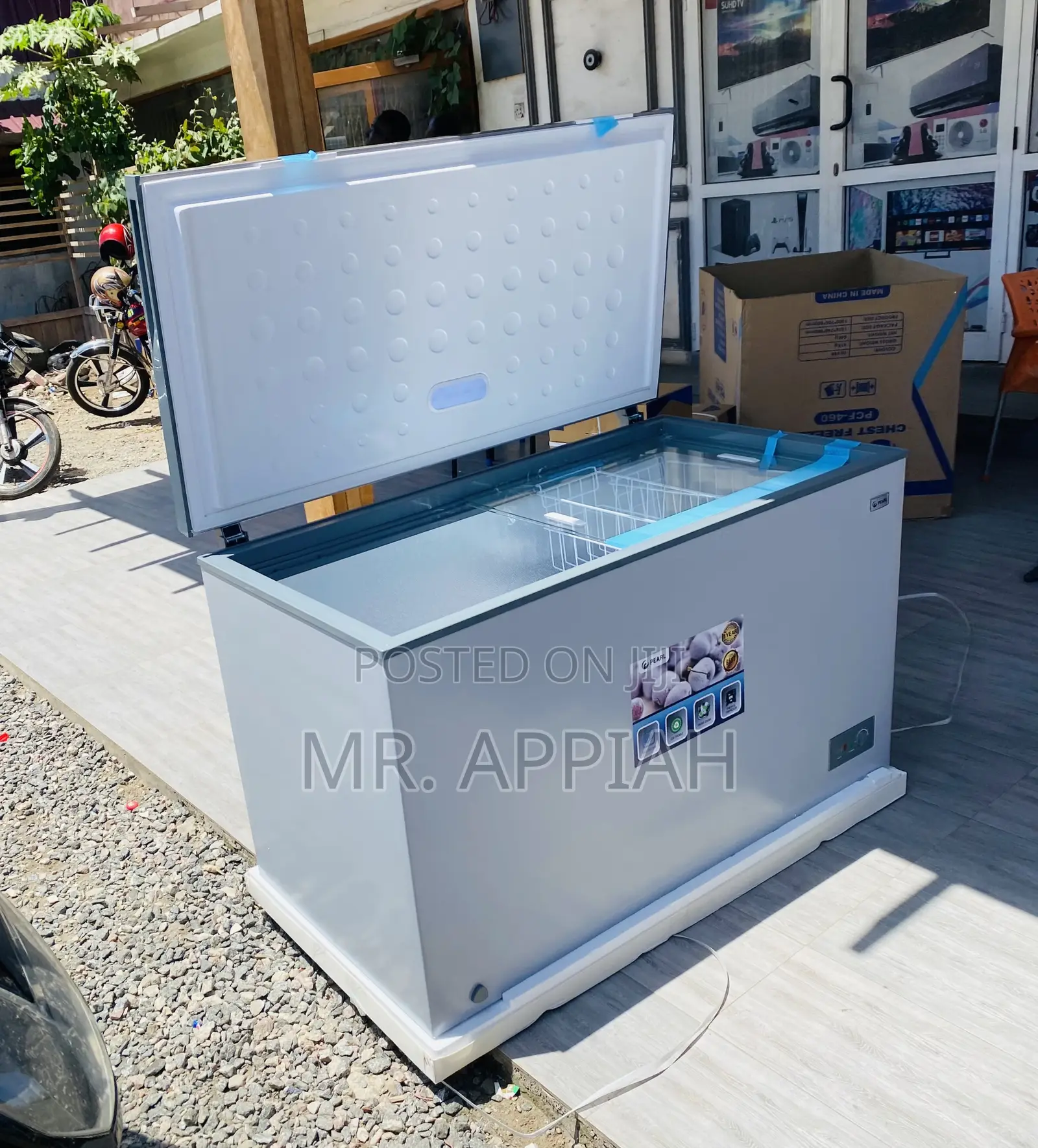 Pearl PCF-380(316L)Single Door Electric Freezer.