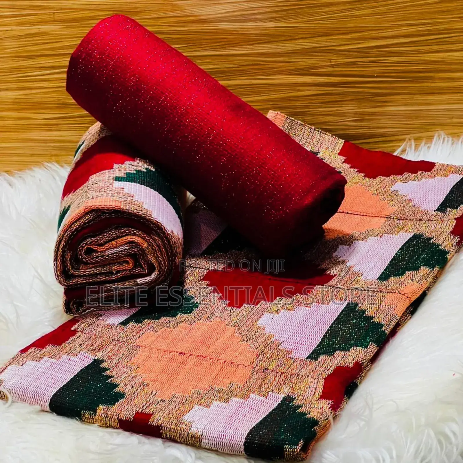 3 in 1 High Quality Kente Cloths