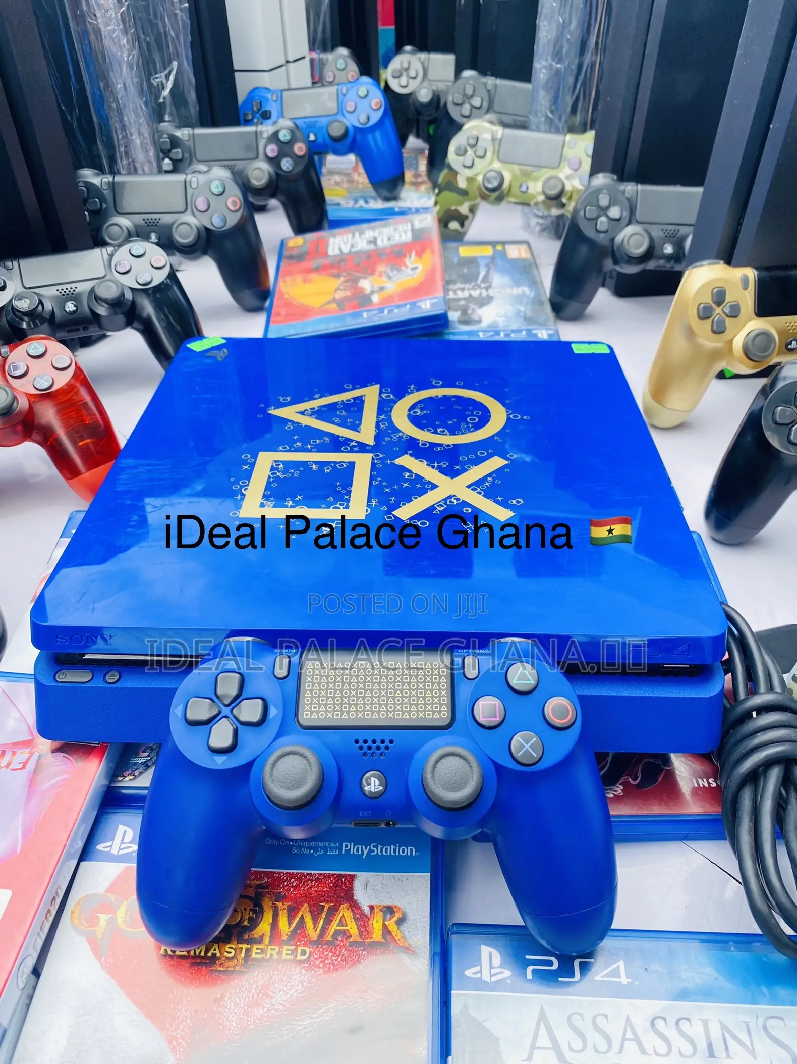 Limited Blue Edition Ps4 Slim 10 Games