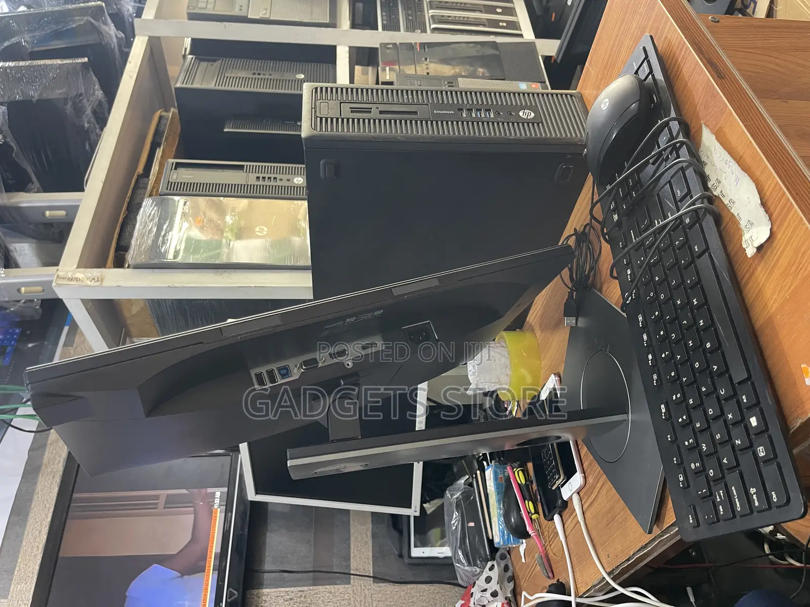 Desktop Computer HP EliteDesk 800 G4 18GB Intel Core I5 SSD 256GB