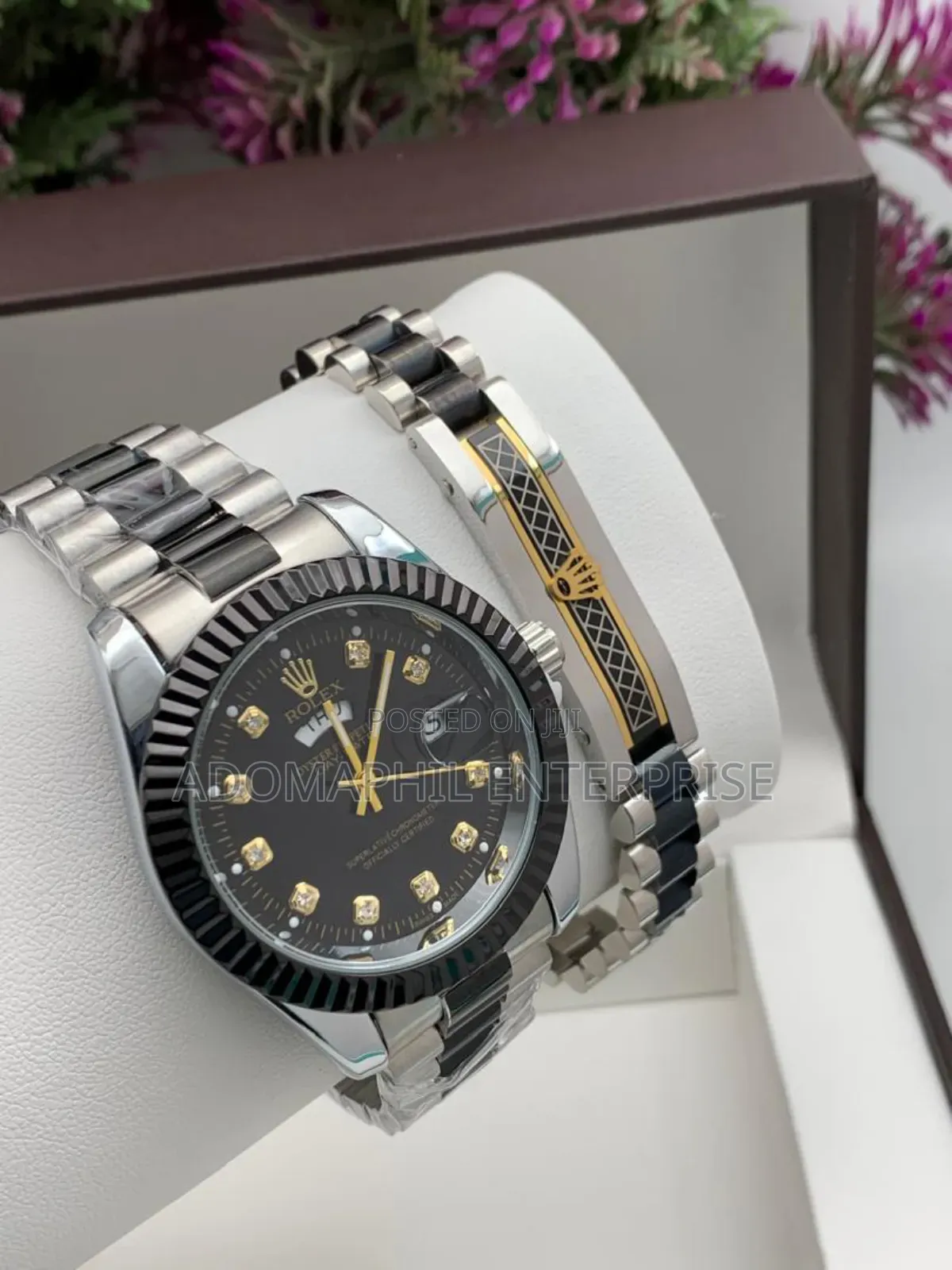 Quality Rolex Watch and Bracelet