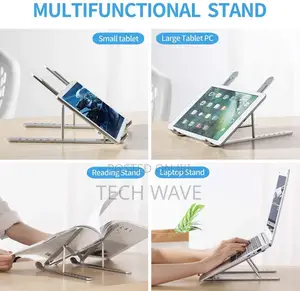 Metallic Laptop Stand