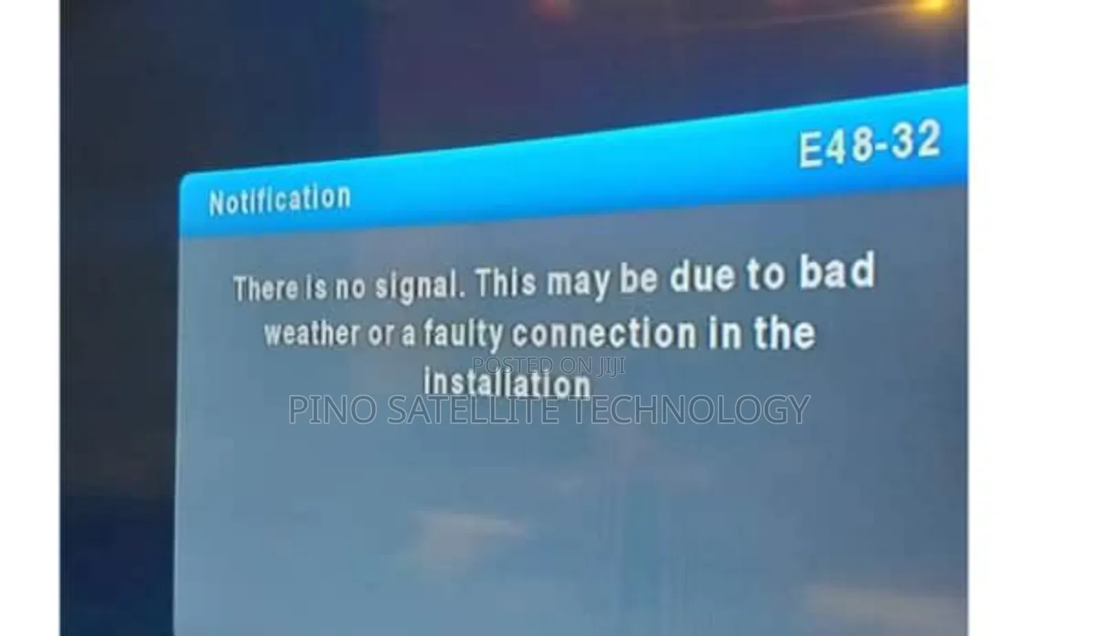 Call For Your No Signal Issues