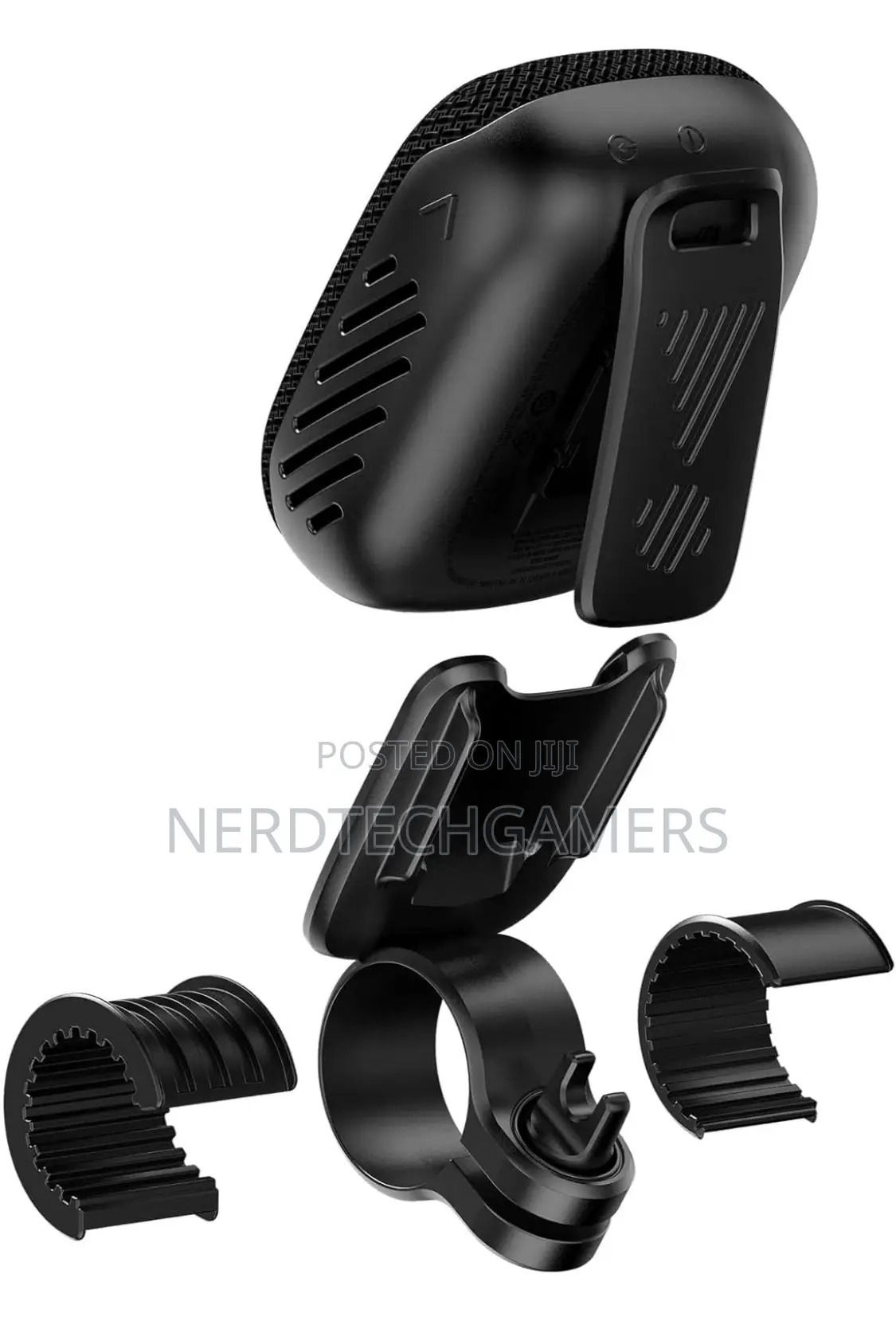 JBL Wind 3 FM Bluetooth Handlebar Speaker, Black