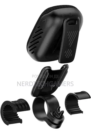 JBL Wind 3 FM Bluetooth Handlebar Speaker, Black