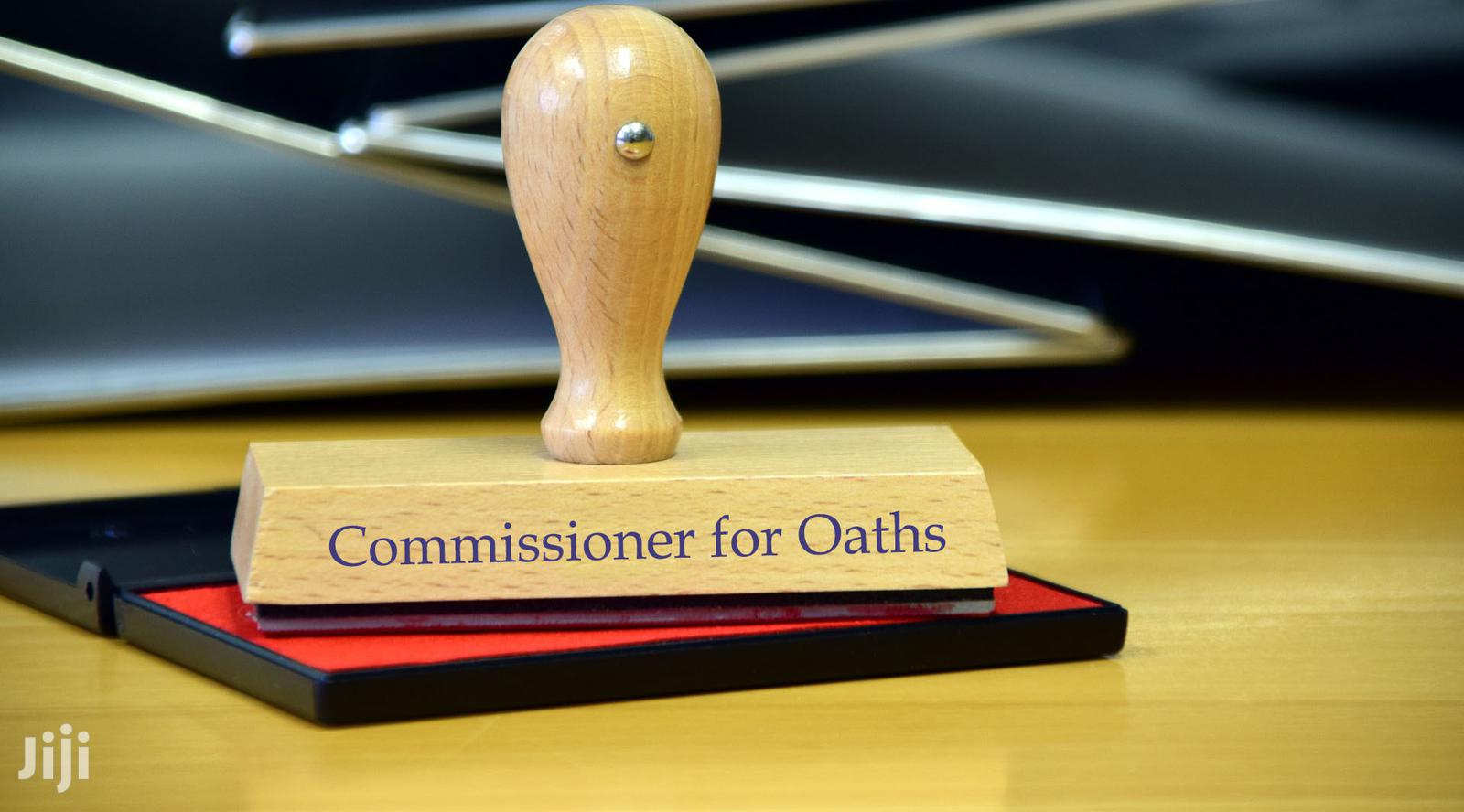 Commissioner Of Oaths Sevices
