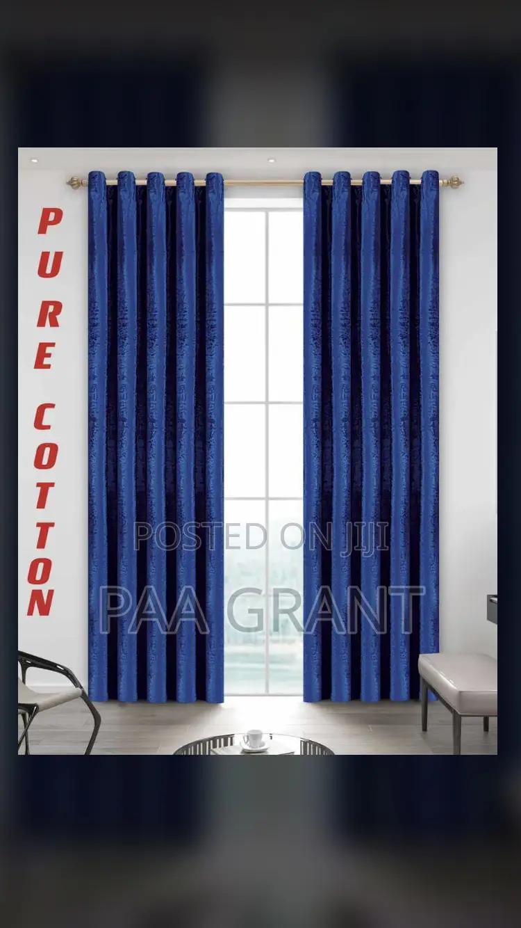 Cotton Luxurious Blackout High Quality Interior Curtains