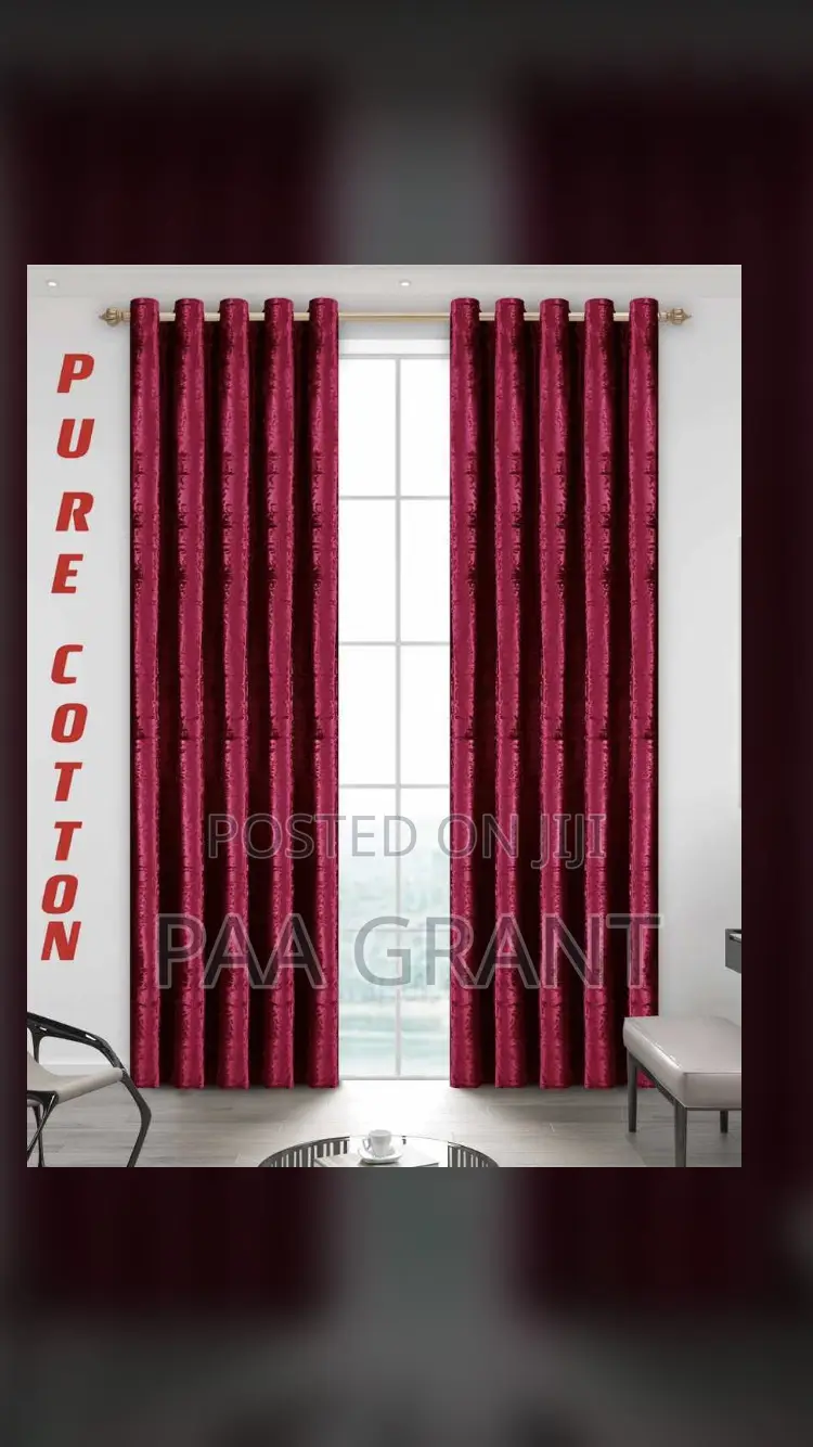 Cotton Luxurious Blackout High Quality Interior Curtains