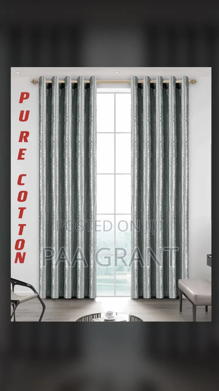 Cotton Luxurious Blackout High Quality Interior Curtains