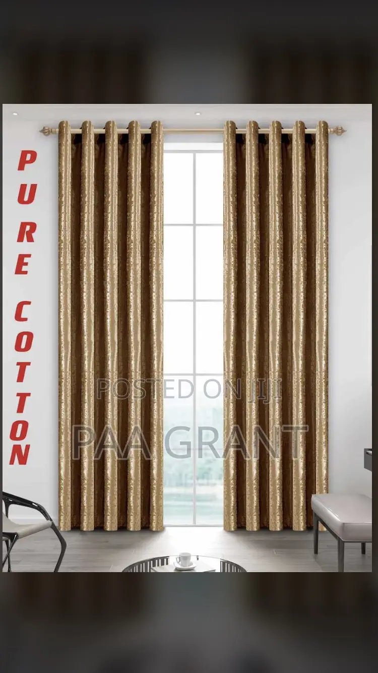 Cotton Luxurious Blackout High Quality Interior Curtains